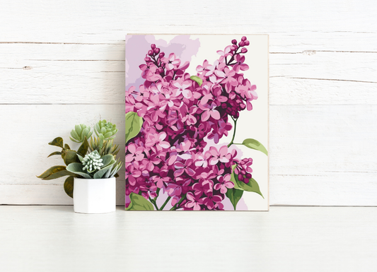 Lilac Bloom - Paint by Numbers Kit