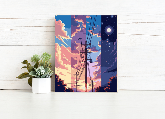 Sunset Skies - Paint by Numbers Kit