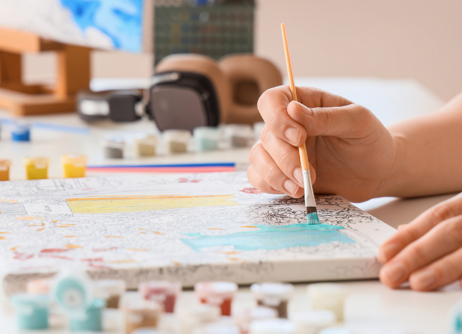 The Benefits of Paint by Numbers!