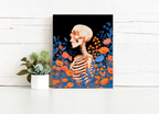 Floral Skeleton Bloom – Paint by Numbers Kit