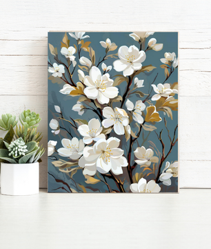 Blossom Elegance – Paint by Numbers Kit