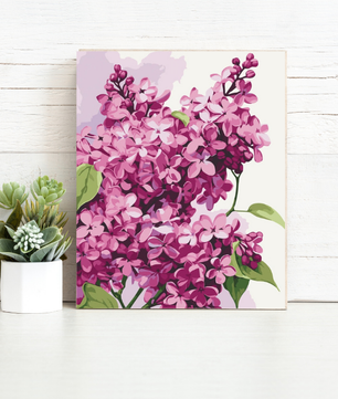 Lilac Bloom - Paint by Numbers Kit