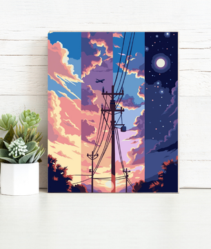 Sunset Skies - Paint by Numbers Kit
