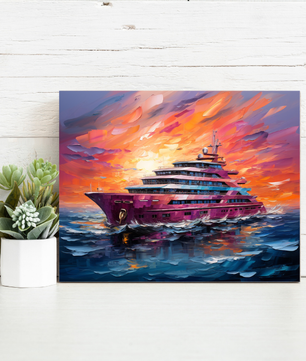 Sunset Voyage – Paint by Numbers Kit