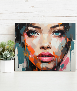 Painted Beauty – Paint by Numbers Kit