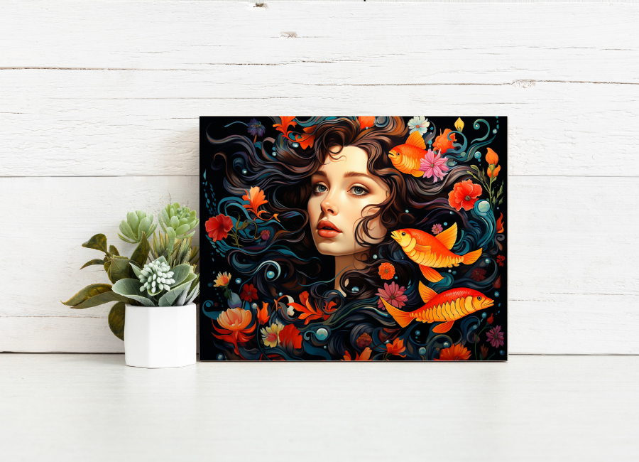 Autumn Muse – Paint by Numbers Kit