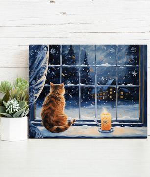 Cosy Kitten – Paint by Numbers Kit