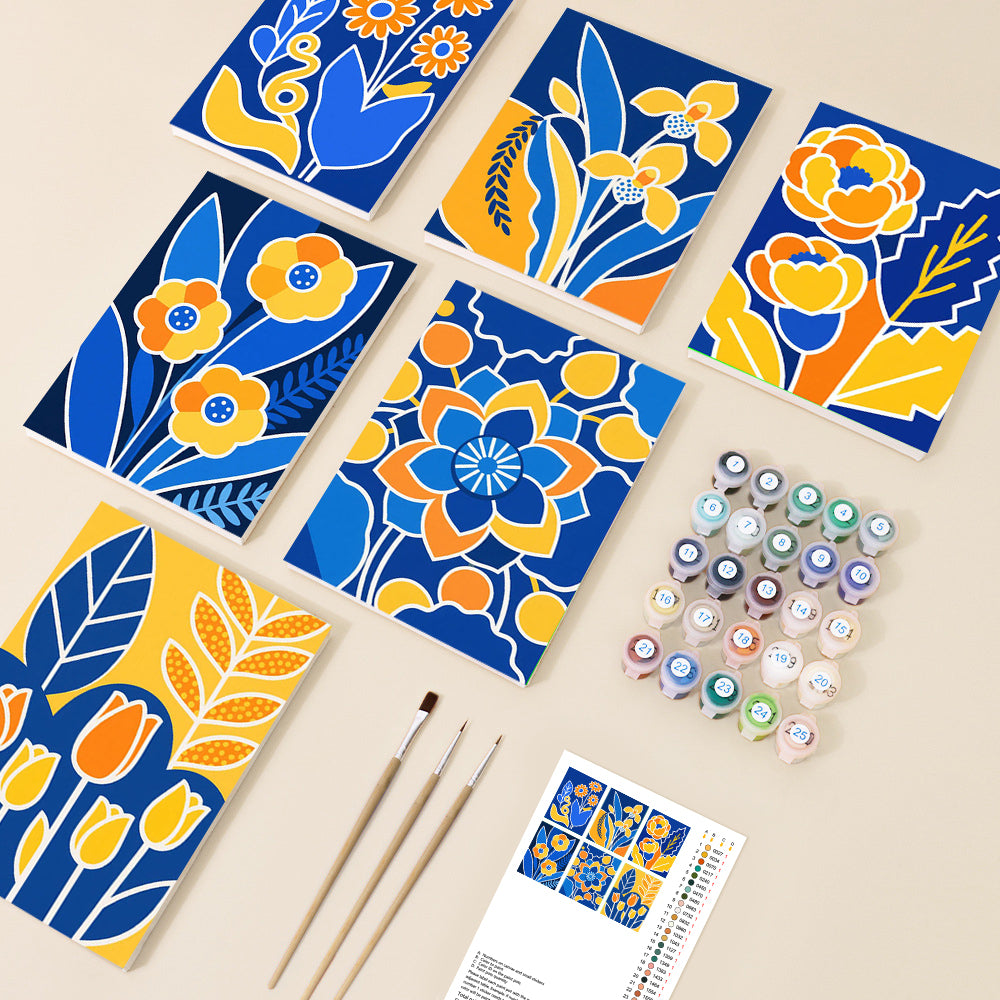Golden Blooms - 6 Piece Kit