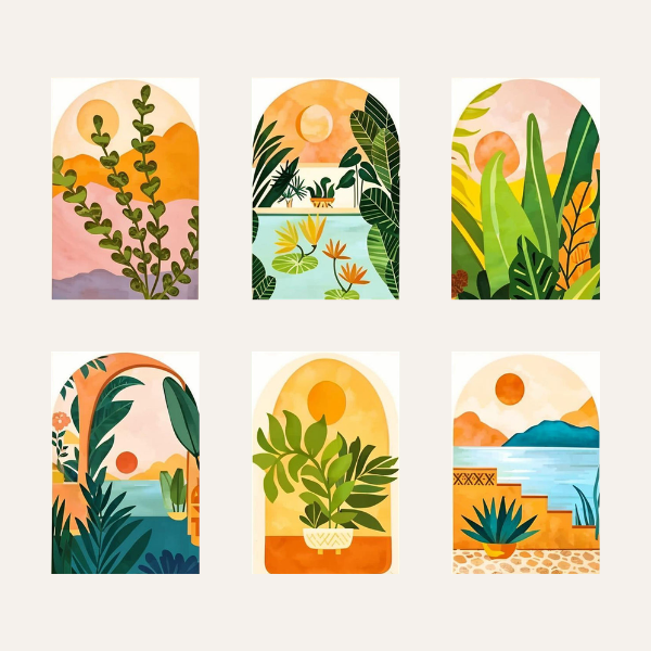 Sunset Botanicals - 6 Piece Kit