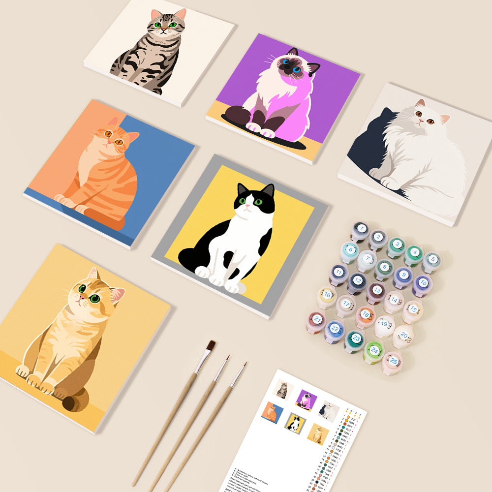 Purrfect Portraits - 6 Piece Kit