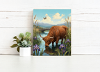 River Cow Retreat – Paint by Numbers Kit