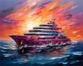 Sunset Voyage – Paint by Numbers Kit