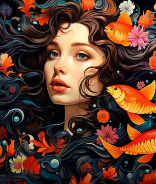 Autumn Muse – Paint by Numbers Kit