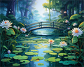 Lily Pond Escape – Paint by Numbers Kit