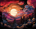 Celestial Cloudscape – Paint by Numbers Kit