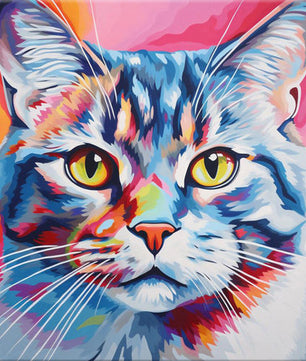 Vivid Whiskers – Paint by Numbers Kit