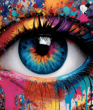 Painted Gaze – Paint by Numbers Kit