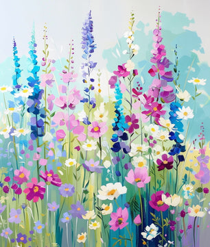 Wildflower Meadow Dream – Paint by Numbers Kit