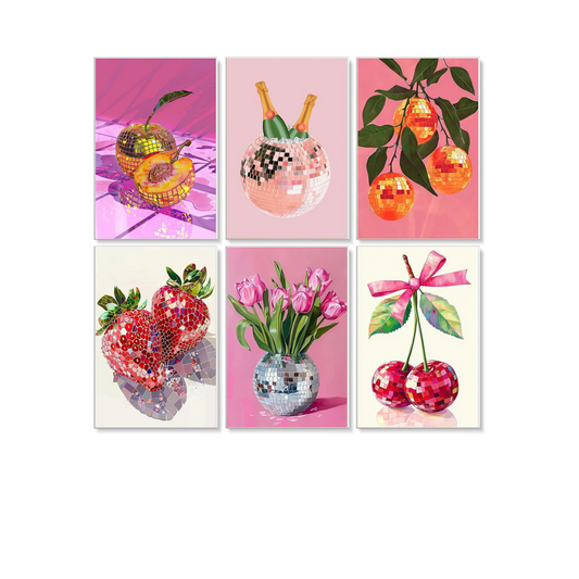 Disco Darling - 6 Pack Paint by Numbers Kit