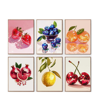 Disco Fruit Club - 6 Pack Paint by Numbers Kit