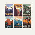 National Park Posters - 6 Piece Kit