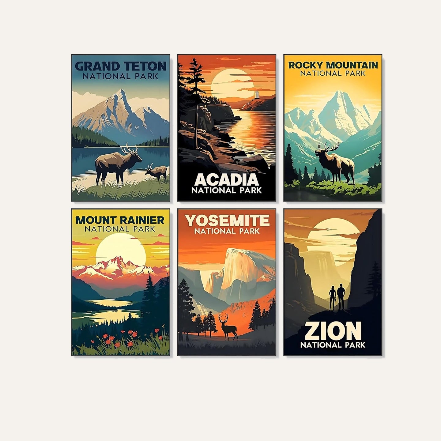 National Park Adventures - 6 Piece Kit