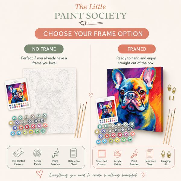 Arctic Husky Watch – Paint by Numbers Kit