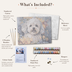 Rainbow Blossom Tree – Paint by Numbers Kit